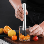 Lot de 2 Pilon Cocktail en Acier Inoxydable - Wior