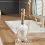 Lot de 3 Brosses Souples pour Verres à Vin, Carafes et Bouteilles - Wior