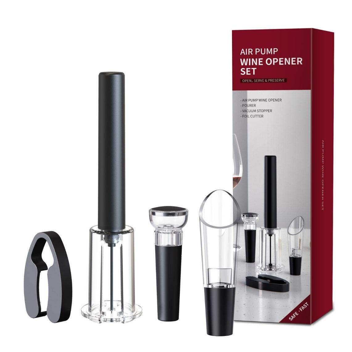 Manuel Tire-Bouchon avec Bouchon vin et Bec Verseur Vin - Wior