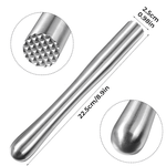 Pilon Cocktail en Acier Inoxydable Professionnel - Wior