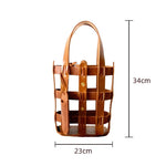 Sac à vin en cuir - Wior