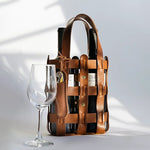 Sac à vin en cuir - Wior