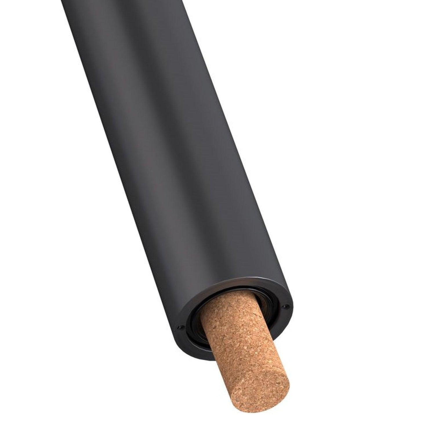 Set tire bouchon electrique 5 pièces avec coupe-capsule et bec à vin sur fond blanc