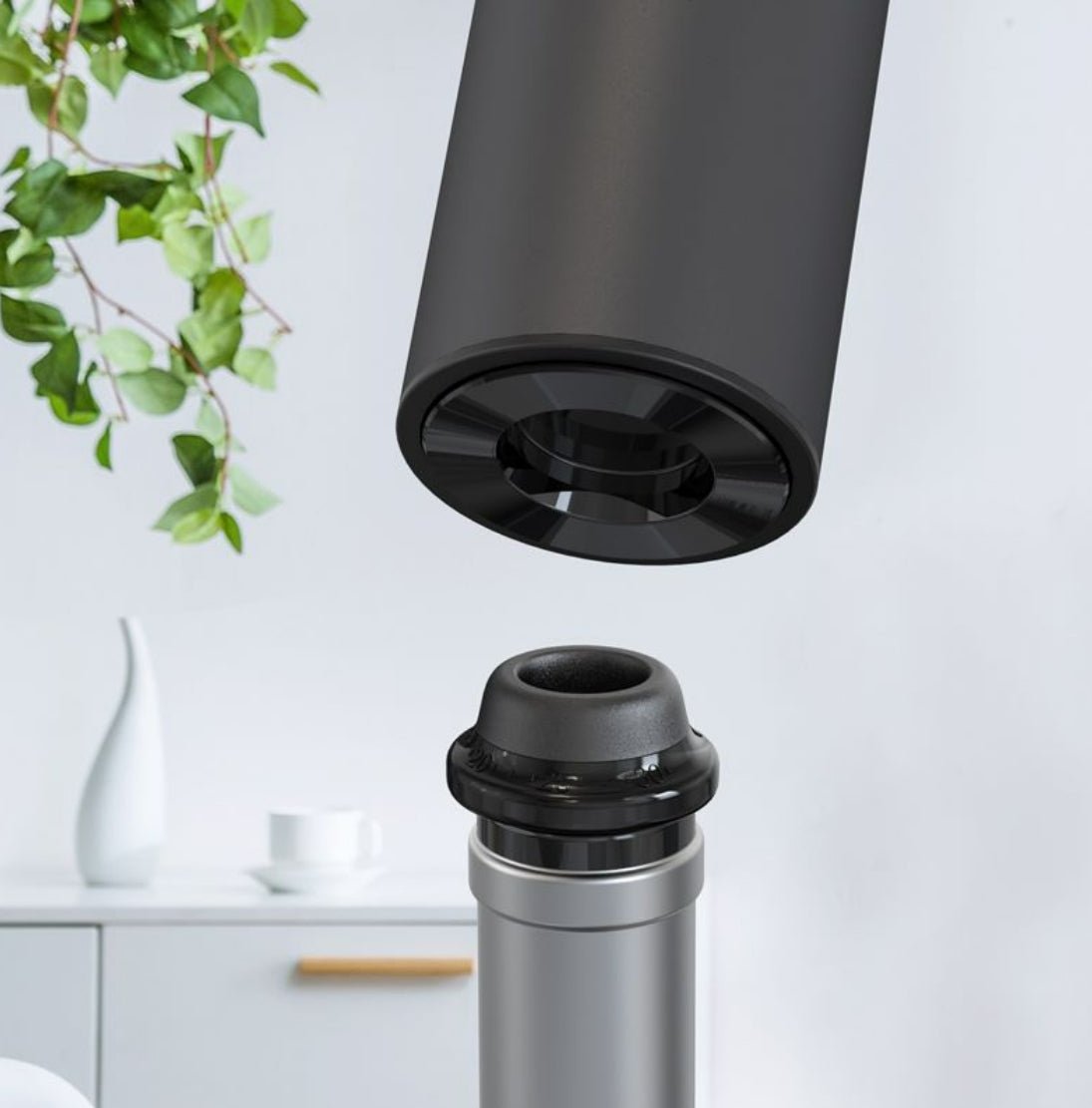 Tire Bouchon Électrique avec Base Pour Le Vin - Wior