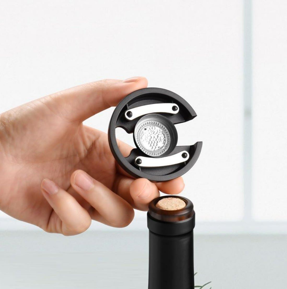 Tire Bouchon Électrique avec Base Pour Le Vin - Wior