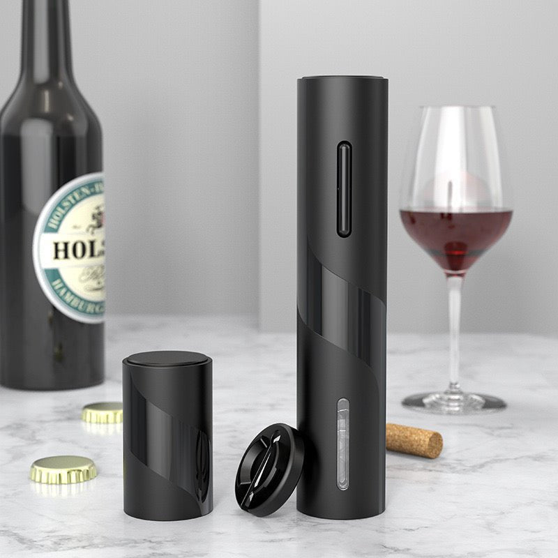 Tire-bouchon électrique pour bouteille de vin et de bière - Coupe-capsule magnétique - Wior