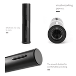 Tire-bouchon électrique pour bouteille de vin et de bière - Coupe-capsule magnétique - Wior