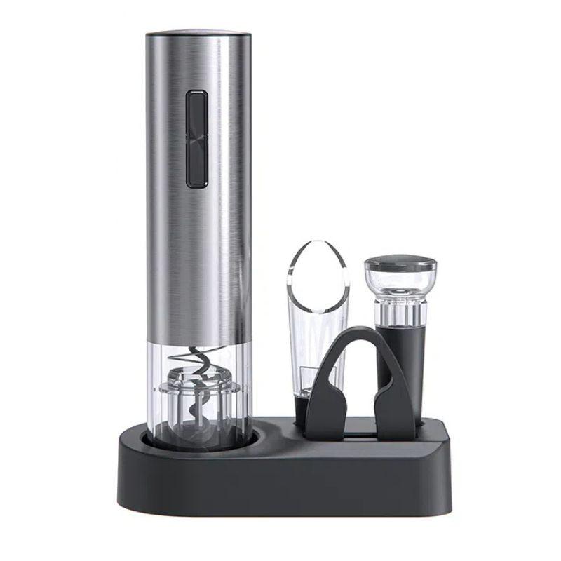 Tire-bouchon électrique Rechargeable avec Bouchon vin et Bec Verseur Vin - Wior