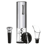Tire Bouchon Electrique Rechargeable Avec Coupe-Capsule, Bouchon de Vin Sous Vide, Verseur de Vin - Wior