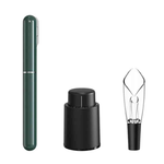 Tire-Bouchon Pompe à Air 2-en-1 avec Coupe-Capsule - Wior