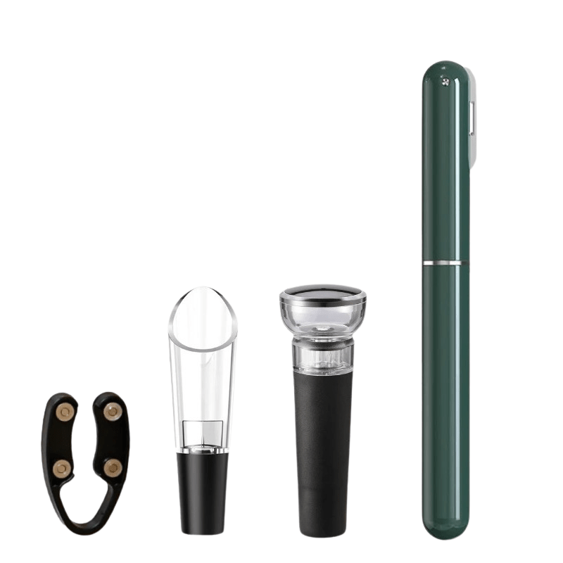 Tire-Bouchon Pompe à Air Ensemble de Quatre Pièces - Wior