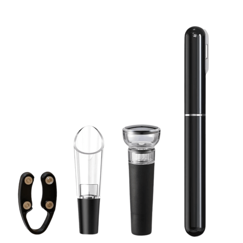 Tire-Bouchon Pompe à Air Ensemble de Quatre Pièces - Wior