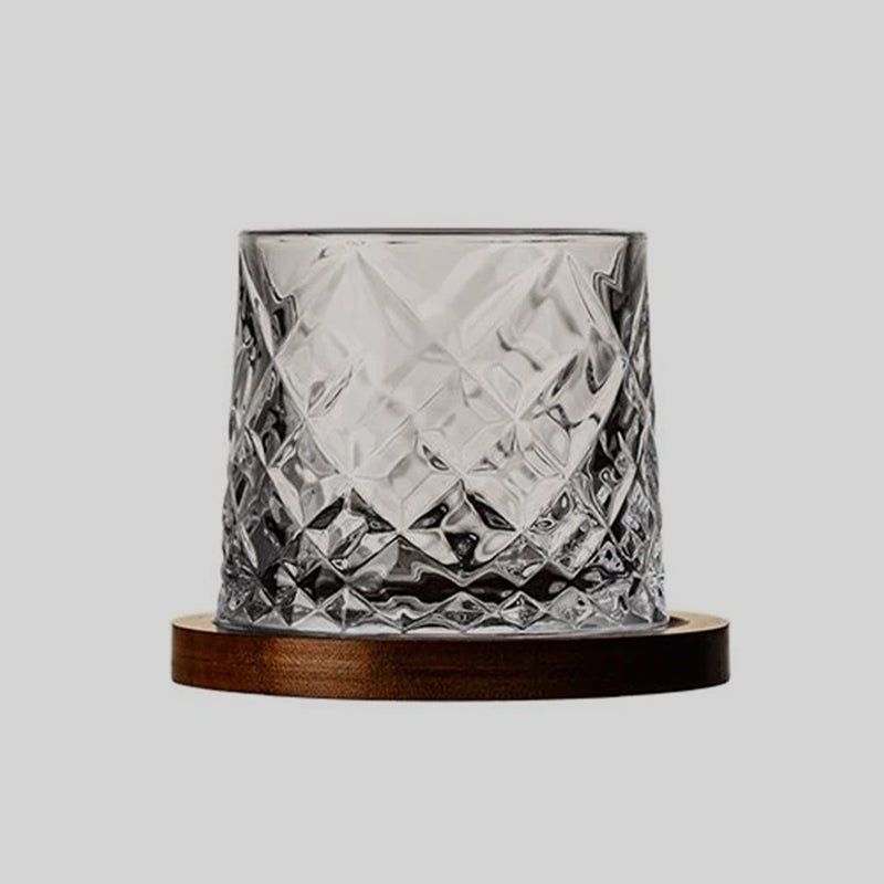 Verre à Whisky en Cristal avec Socle - Wior