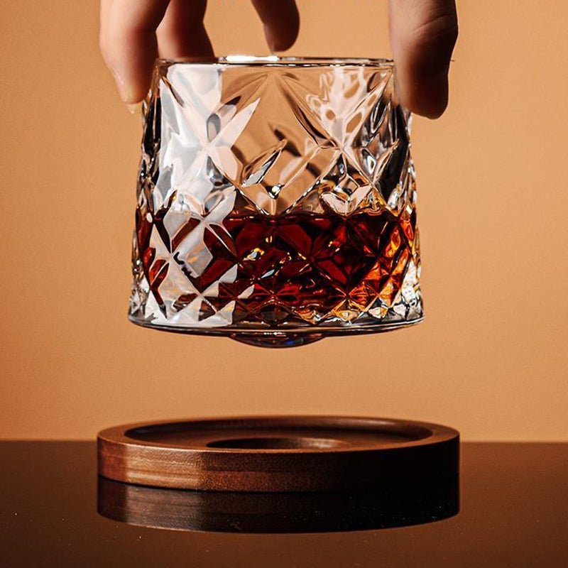 Verre à Whisky en Cristal avec Socle - Wior