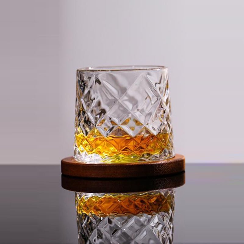Verre à Whisky en Cristal avec Socle - Wior