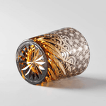 Verre à Whisky en Cristal Brun Taillé à la Main - Wior