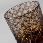 Verre à Whisky en Cristal Brun Taillé à la Main - Wior