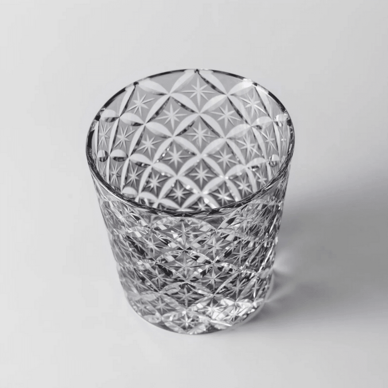 Verre à Whisky Rétro en Cristal Taillé à la Main - Wior