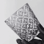 Verre à Whisky Rétro en Cristal Taillé à la Main - Wior