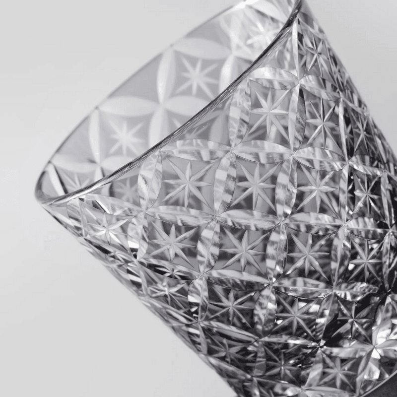 Verre à Whisky Rétro en Cristal Taillé à la Main - Wior