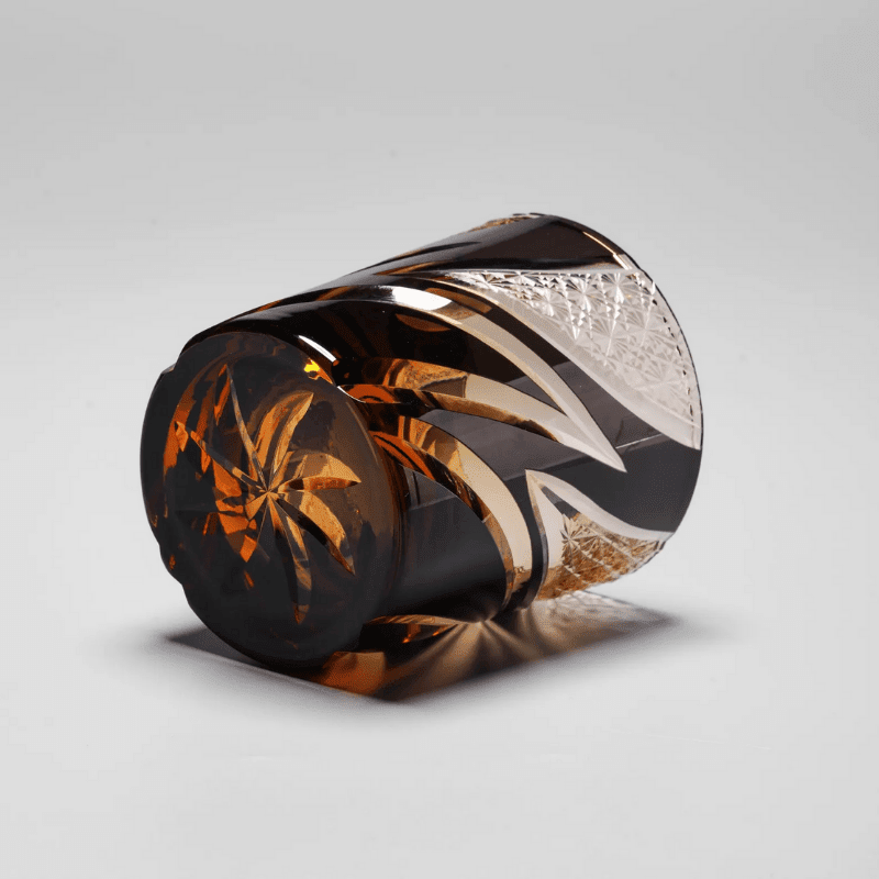 Verre à Whisky Vintage en Cristal Taillé à la Main - Wior