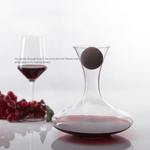 Verre en Cristal Soufflé à La Main Carafe à Décanter avec Bouchon - Wior