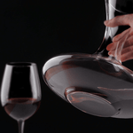 Verre en Cristal Soufflé à La Main Carafe à Décanter avec Bouchon - Wior