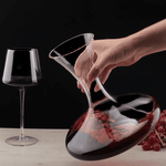 Verre en Cristal Soufflé à La Main Carafe à Décanter avec Bouchon - Wior