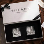 coffret cadeau 2 verres à whisky en cristal