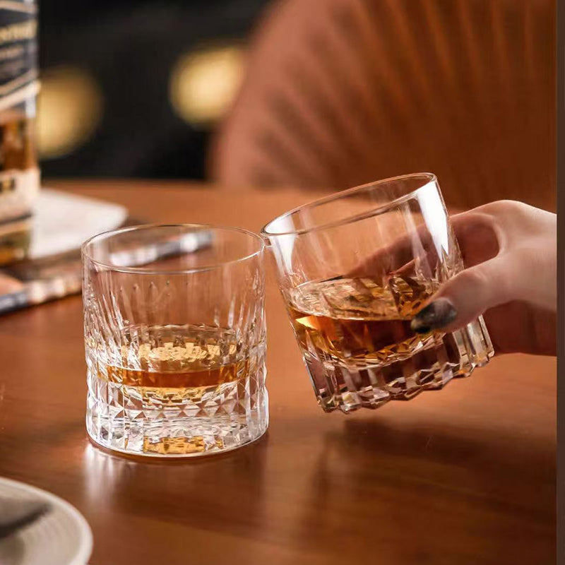 coffret cadeau 2 verres à whisky en cristal