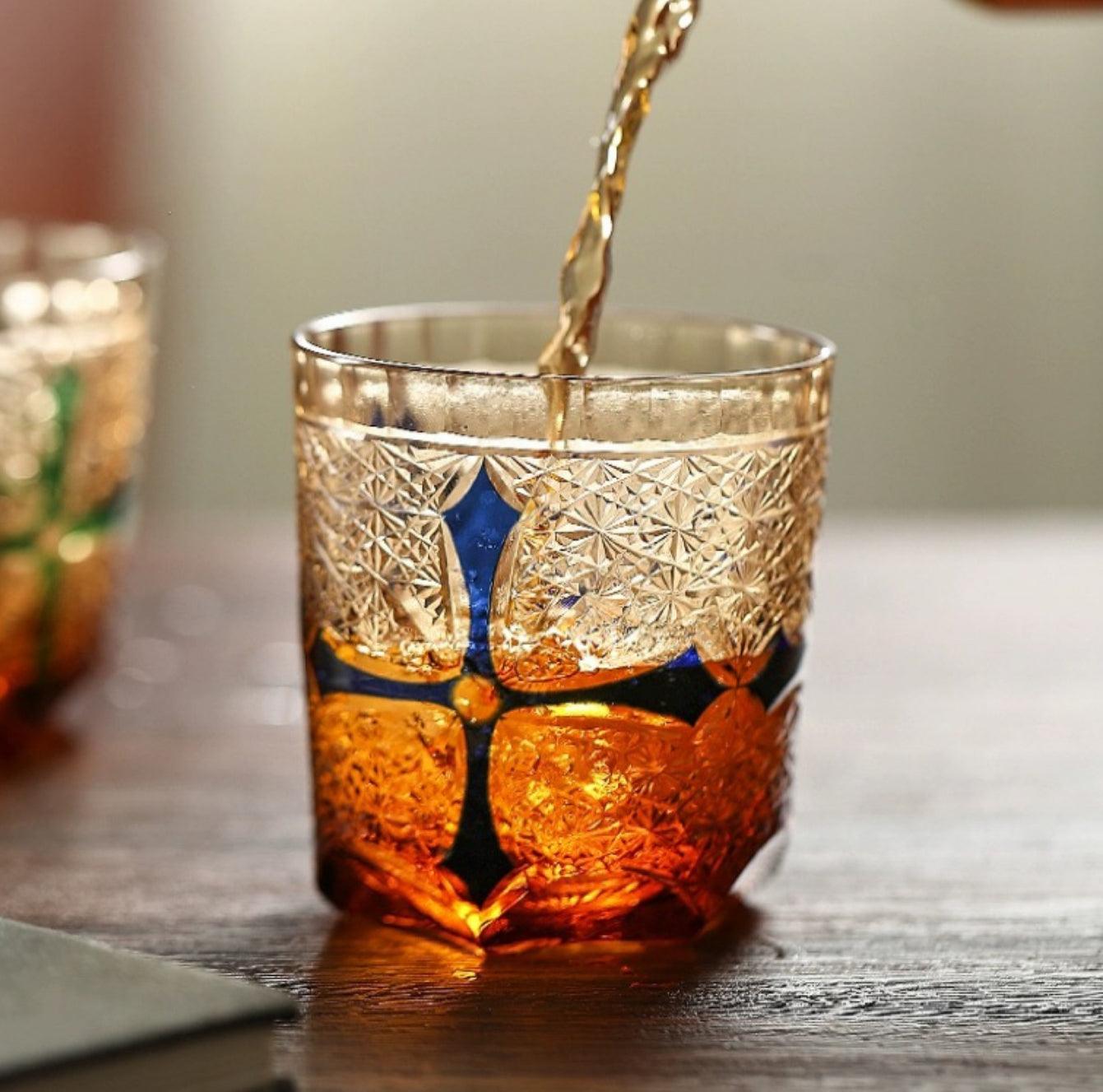 Verre à Whisky en Cristal, Idéal pour Les Cocktails Rhum Vodka