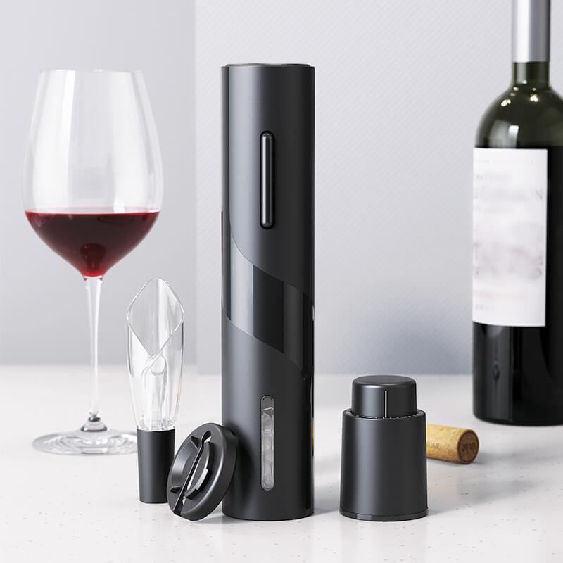 4-in-1 USB Rechargeable Automatic Electric Wine Opener Set - Wior