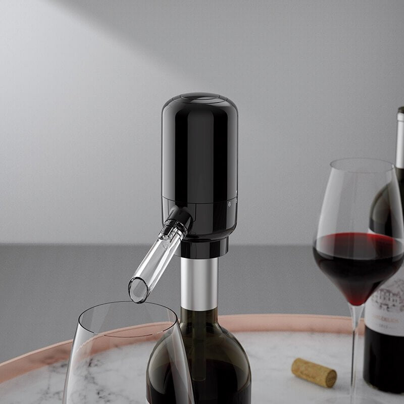 One-touch Automatic Electric Wine Aerator For Bar Party Kitchen Accessories - Wior
