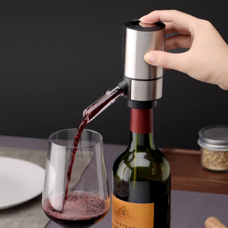 Stainless Steel Automatic Electric Wine Aerator Dispenser - Wior