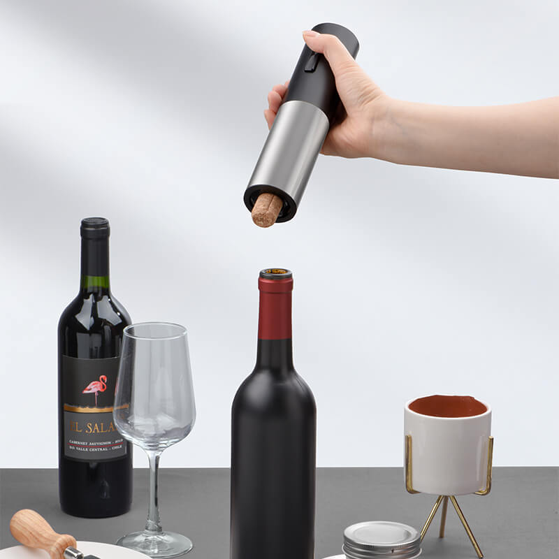 Stainless Steel Electric Wine Openers Automatic Corkscrew - Wior